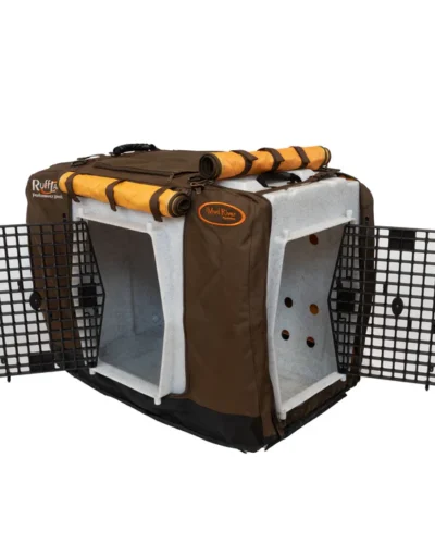 RuffLand Double Door Insulated Kennel Cover